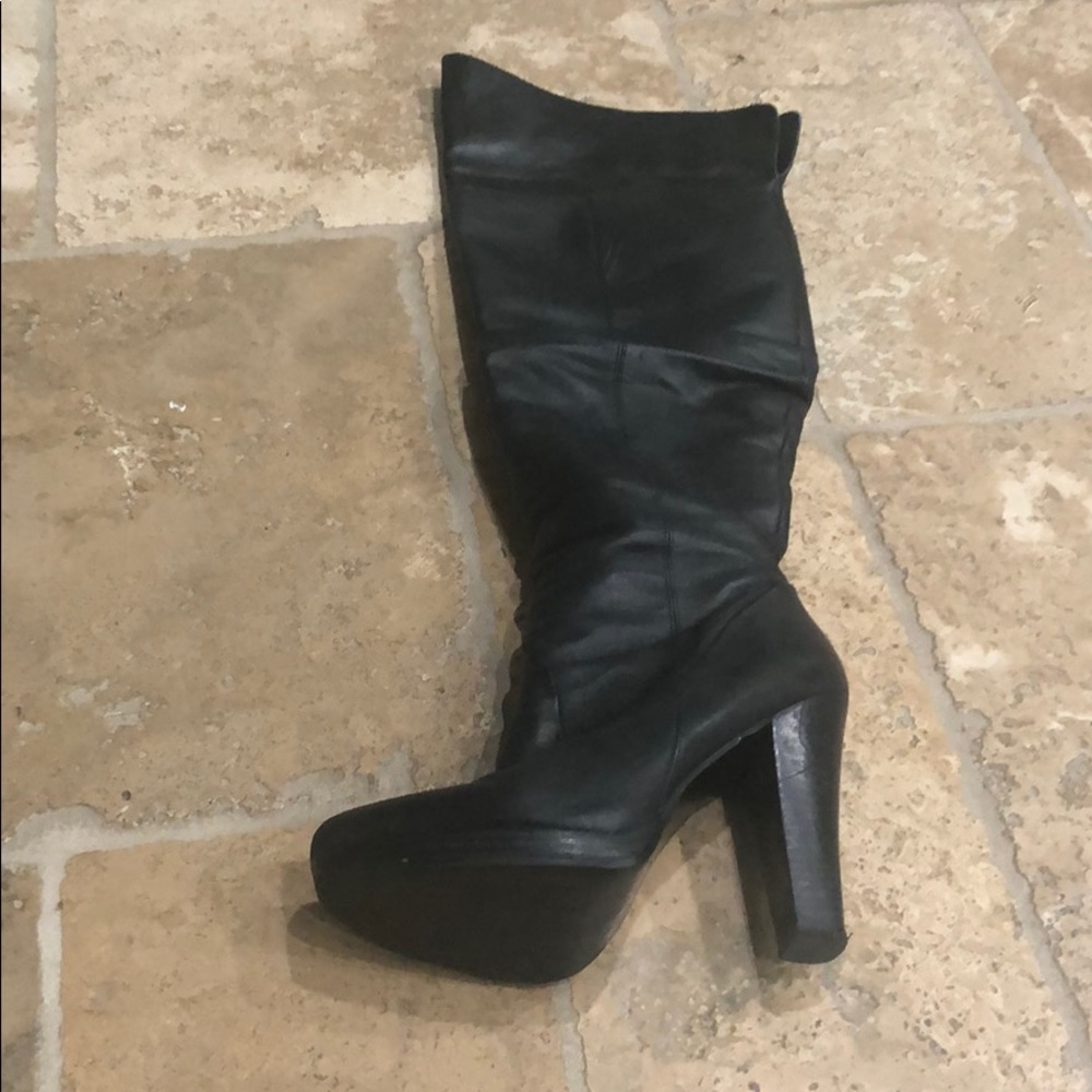 Jessica Simpson thigh high leather boots
